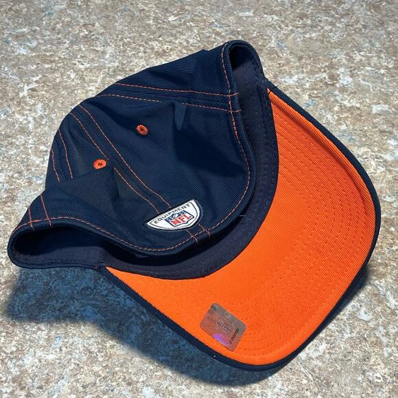 NFL Chicago Bears Football Reebok Bears Orange C Logo Hat Size Large/XL - Picture 3 of 7